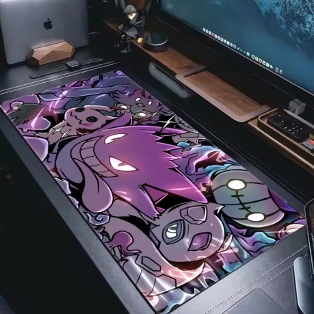 Haunted Legends XXL Gaming Desk Mat – Ghost Pokémon Edition